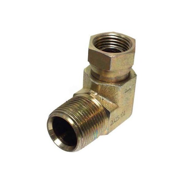 Apache Apache Hydraulic Adapter 39005150, 1/2" Male Pipe X 3/8" Female Pipe Swivel 39005150 - main